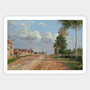 Route de Versailles, Rocquencourt by Camille Pissarro Magnet